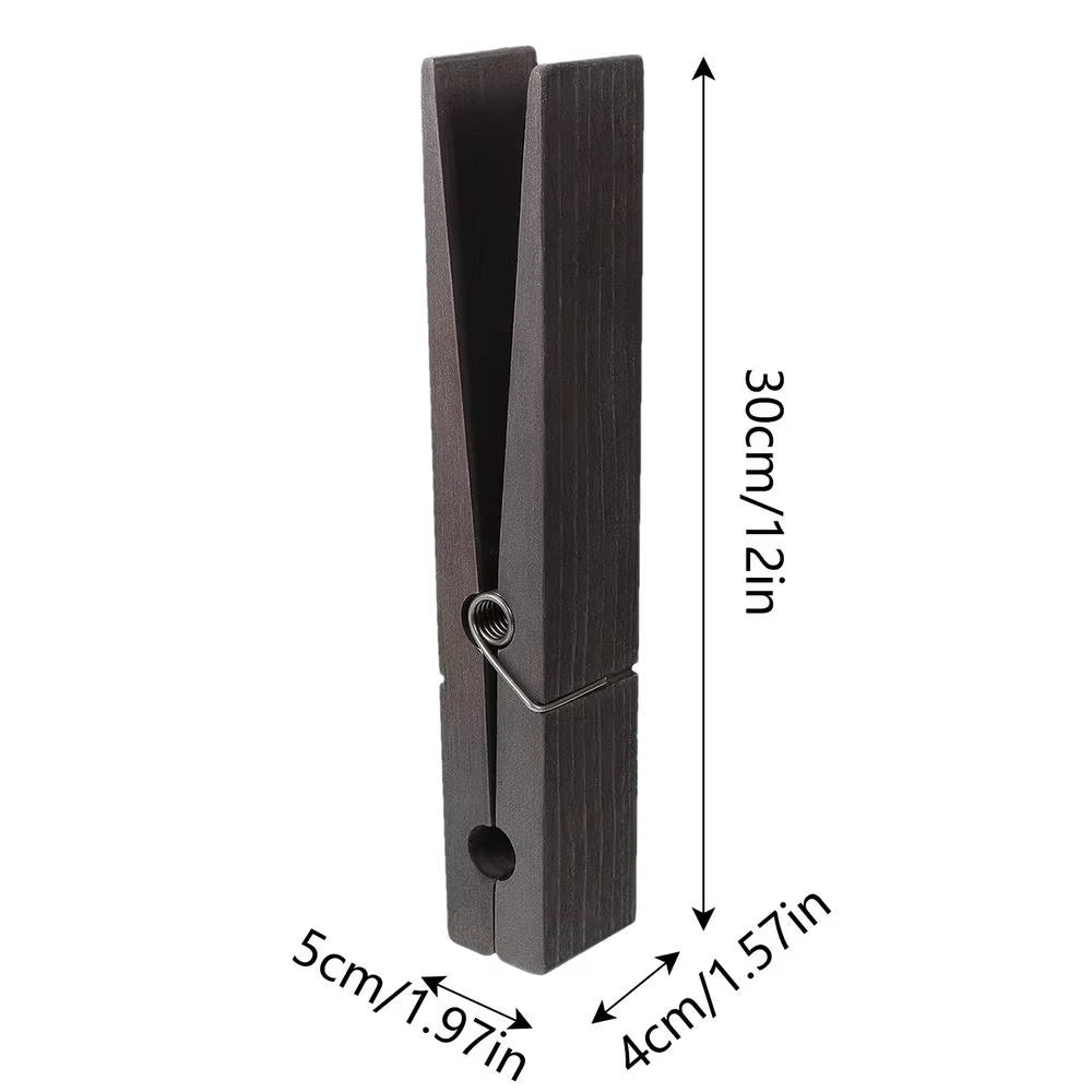 Wooden Giant Towel Clip Funy Bathroom Hook Bathroom Accessories Free Punching Towel Rack Large Clothespin Giant Clothespin