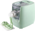 Electric Pasta Maker, 260W Automatic Noodle Maker Machine with 13 Pasta Shapes, 600G Flour Capacity Pasta Maker Machine with Measuring Cups, for Home Kitchen, Easy to Clean, Green