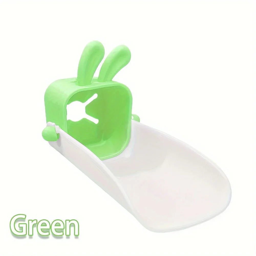 Bathroom & Kitchen Faucet Extender: Cartoon Rabbit Style, Splash-Proof and Durable for Children