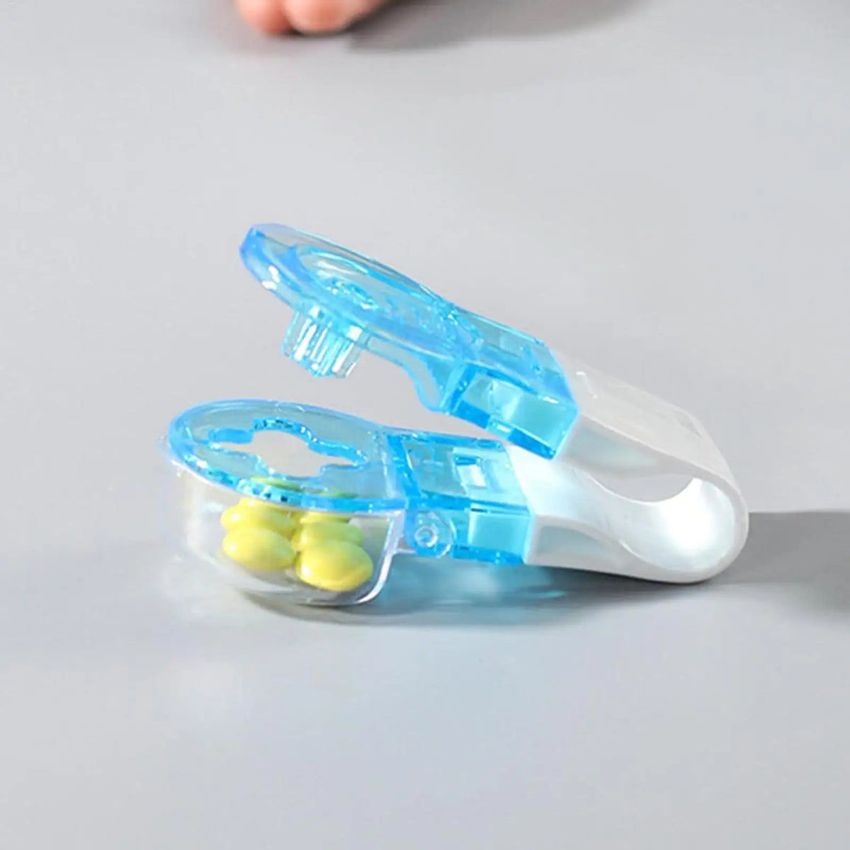 Pill Taker Portable Contactless Medicine Dispenser Tablet Pill Blister Pack Opener Assistance Tool No Contact to Take Pills Out