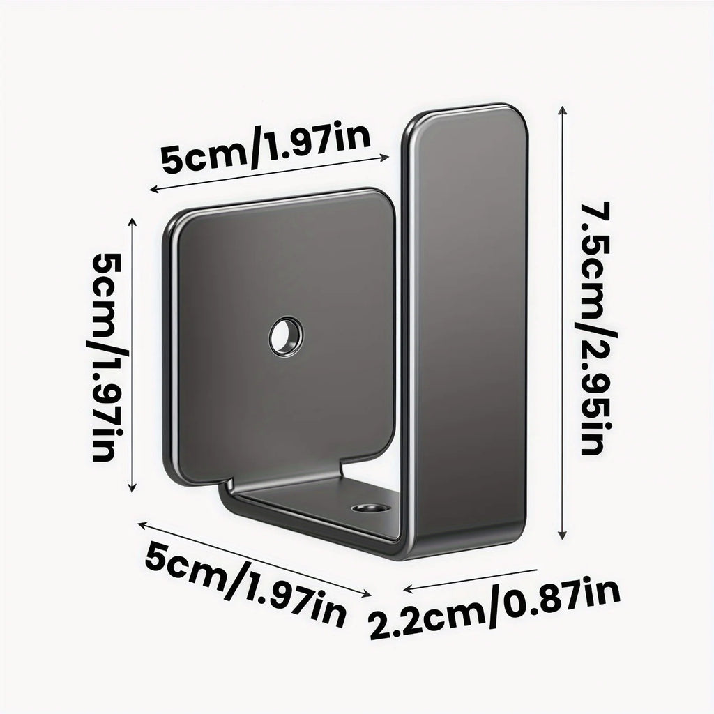No-Drill Wall Mount Router Storage Rack TV Network Fiber Set Topbox Holder Multi-Functional Media Device Shelf for Roku/Router